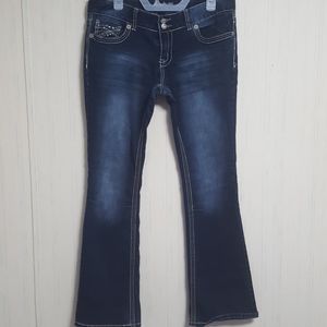 ❄AMETHYST JEANS BOOT CUT SIZE 13